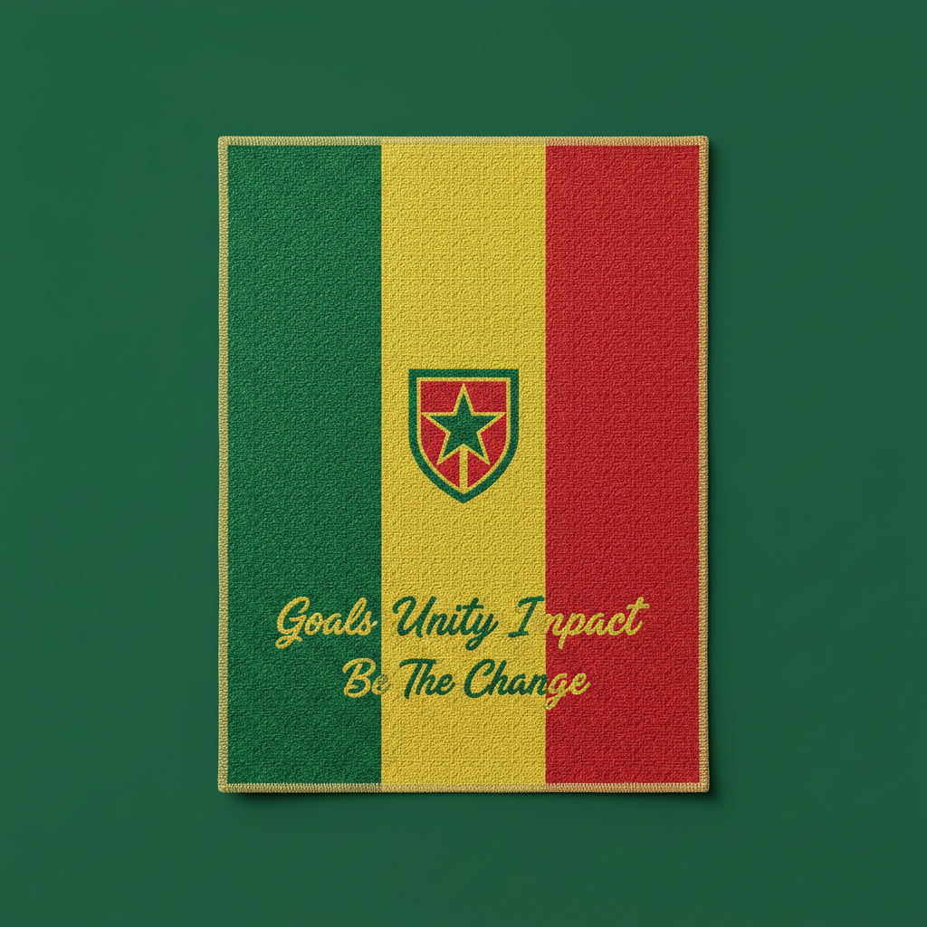 Senegal Captain Exchange Flag — Premium Ceremonial Edition